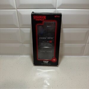 Stranger Things "Code Red" WALKIE TALKIE Vintage Radio Phone Case for iPhone 16!